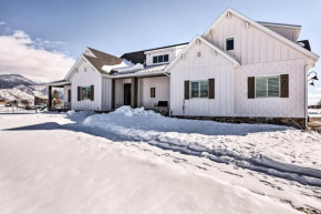 Stunning Home with Hot Tub about 15 Mi to Park City!